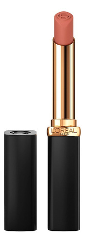 Labial L'Oréal Paris Intense Volume Matte Color Riche color 520 nude defiant