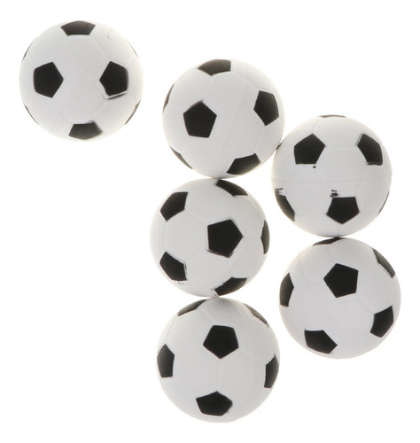 6pcs Juguete Deportivo De Fútbol De Espuma Juego Al Aire