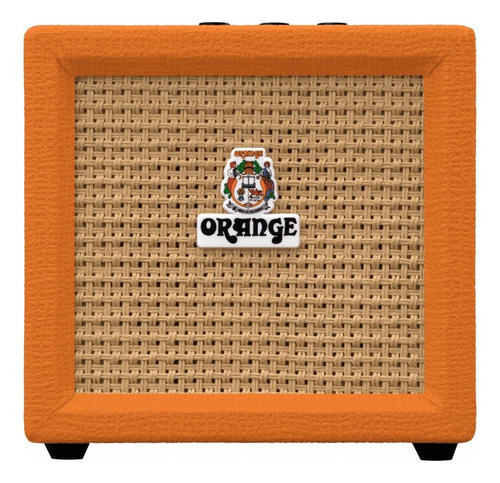 Amplificador Orange Crush Mini Transistor para guitarra de 3W cor laranja 250V