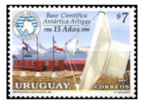 Antártida - Base Científica - Uruguay 1999 - Mint