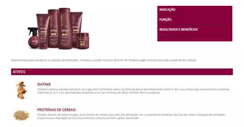 Bio Extratus Shitake Shampoo + Condicionador + Mascara Grand