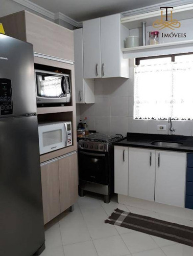 Imagem 8 de 15 de Apartamento A Poucos Metros Do Mar, Semi Mobiliado Com 3 Dormitórios (sendo 2 Suítes), Sacada Com Churrasqueira À Carvão, 1 Vaga Privativa De Garagem! - Ap0023