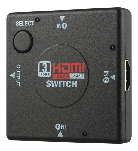 Switch Hdmi 1080p Copla Hdmi Hembra Hembra 3 Port Seleccion 