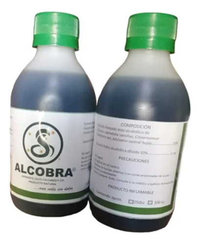 Alcobra Para Masajes 250ml X 2 Unid