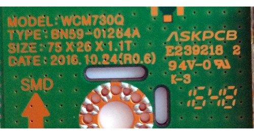 Modulowifi Samsung Bn59-01264a Un50mu6300fxza Un55mu6290fx (Usado)