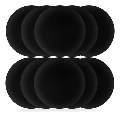 Almohadillas Para Auriculares, 10 Pack/60mm/negro