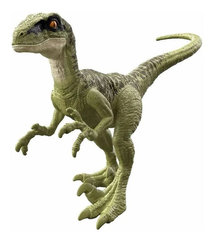 Dinosaurio Jurassic World Velociraptor Verde Camp Cretaceous