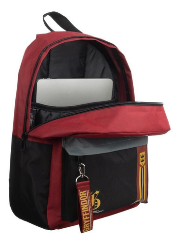 Imagen 2 de 5 de Harry Potter Mochila Gryffindor Hogwarts Bioworld Original