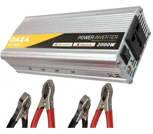 Imagen 2 de 6 de Inversor Convertidor Transformador 12v A 220v 2000w