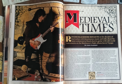 Revista Guitar World - Van Halen - Metallica - Kiss - Tabs (Usado)