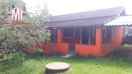 Imagem 2 de 24 de Ótima Chácara Com 02 Casas, Terreno Plano, Pomar, Próxima Ao Asfalto, À Venda, 900 M² Por R$ 230.000 - Zona Rural - Pinhalzinho/sp - Ch0843