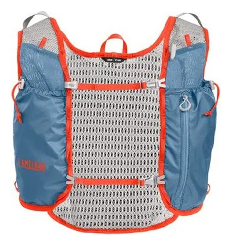 Mochila De Hidratação Trail Run Vest Corrida Em Trilha Cor Azul Desenho do tecido Camelbak