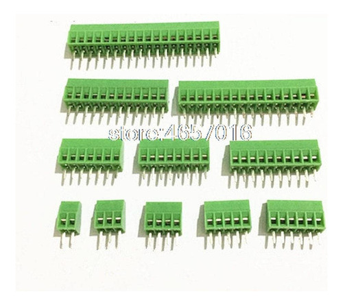 10 Pieza Lote Universal 2,54mm Paso 9 Pine Polo Conector Pcb