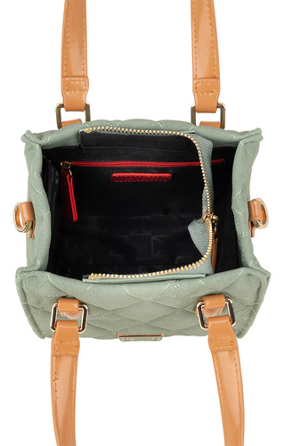 Bolsa Tote Cloe Janrami Chico Color Verde