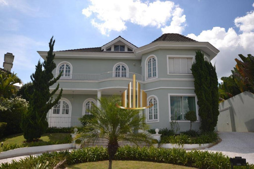 Casa Com 4 Suítes Sendo Escritório Reversível Para A 5º Suíte, 700m² Por R$ 5.500.000,00- Tamboré 02 - Santana De Parnaíba/sp - Ca2569