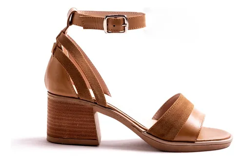 Sandalias taco de madera sale