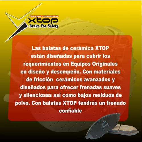 Balata Disco Delanteras Spark 13-16 C/herrajes D1035-7779