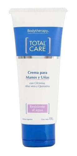 Crema Para Manos Y Uñas Total Care X100g