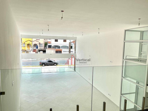 Salão Para Alugar, 300 M² - Anália Franco - São Paulo/sp - Sl0184