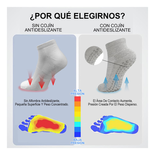 Calcetines Para Diabéticos 4 Pares, Calcetines Diabeticos