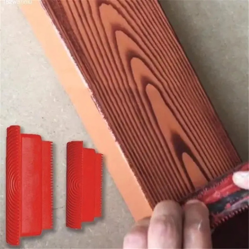 Juego De 2 Veteadores De Goma Efecto Madera | MercadoLibre