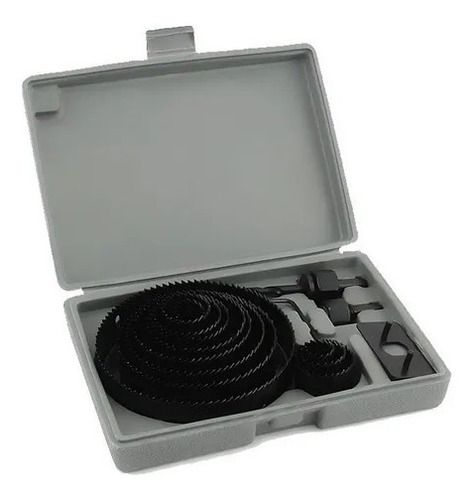 Juego Set Sierras Kld Mecha Copa Multi Material 16 Piezas