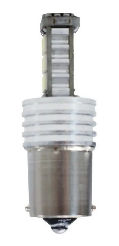 Imagen 6 de 10 de Par Luz Lampara Led Canbus P21w 1 Polo 45 Led Blanco 12v 24v