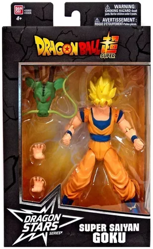 Boneco Colecionável - Goku Super Sayajin batalha contra Freeza