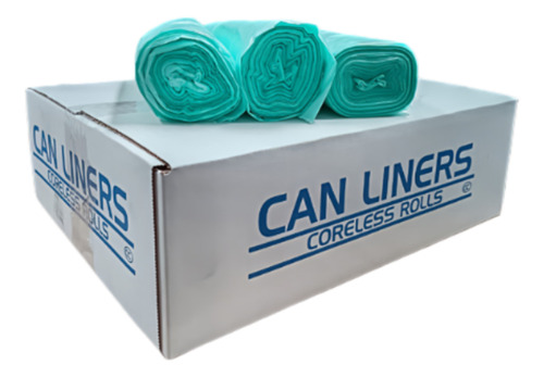 Bolsa Verde Para Basura 30x43 PLG Caja C/250 Pzas