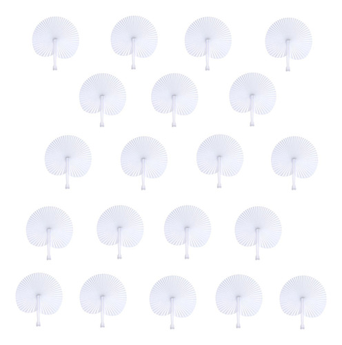 4 Elegantes Abanicos De Papel Para Decoración De Redondo