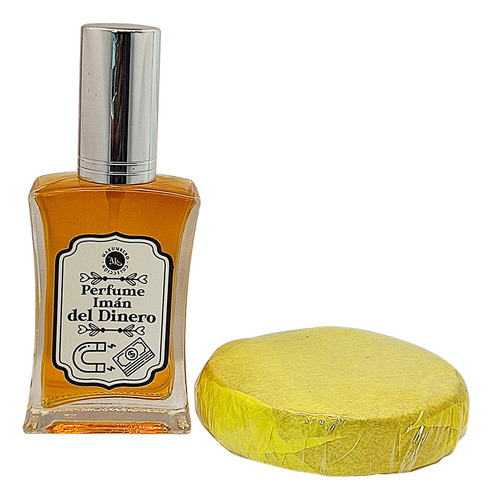 Perfume Esotérico Kit Imán Del Dinero (jabón + Perfume)