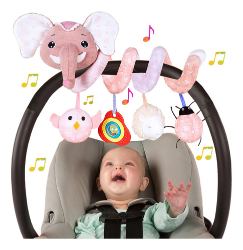 Juguetes De Asiento De Automóvil Para Bebés De 0 A 6 Meses Nombre Del Diseño Color