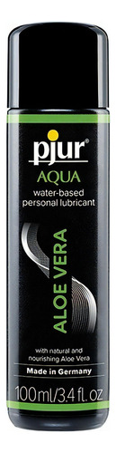 Lubricante  Pjur Aqua Aloe Vera Personal Base Agua 100 Ml