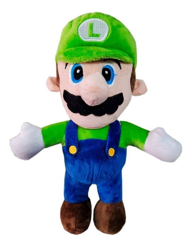Luigi Peluche Muñeco Super Mario Bros Nintendo Gamer