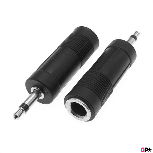 Adaptador Plug 6.5 Hembra A Miniplug 3.5 Macho Mono