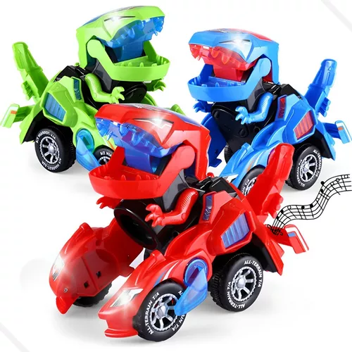 Brinquedos de Dinossauro, 260 Pcs Dinossauro Carro Corrida De Brinquedo com  3 Carros Veículo, 7 Dinossauros e 2 Cabeça de Dinossauro, 250 Trilhos  flexíveis playset melhor presente para meninas meninos idade 3