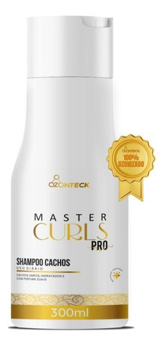 Shampoo Cachos Master Curls Ozonteck 300 Ml