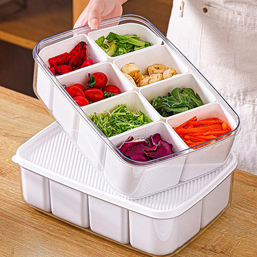 Popular Caja Con Compartimento Para Alimentos Contenedor De