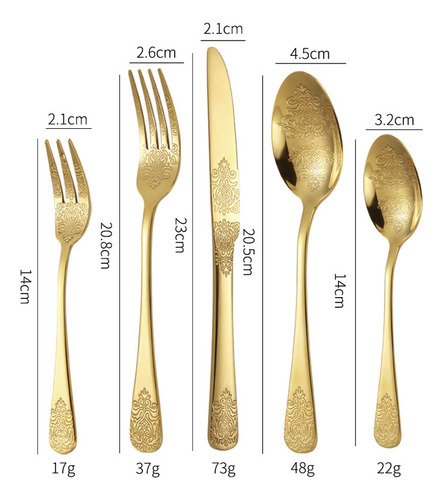 Tótem Estampado De Cuchillo, Tenedor Y Cuchara De Acero Inox
