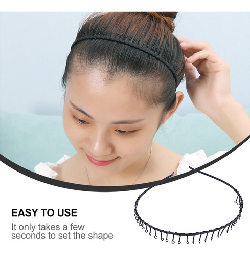 24pcs 31 Dientes Peine Pelo Aro Mujer Creativa Diadema Simpl