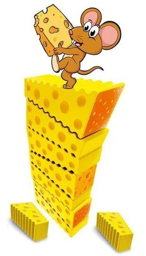 Juego De Mesa Cheese Stack Game Giantoys