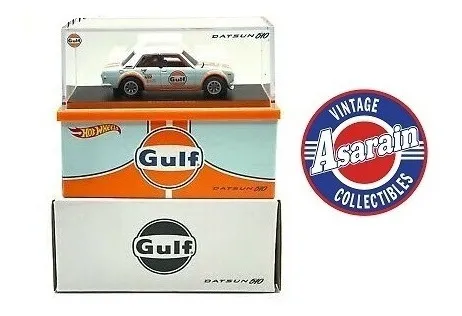 【期間限定！最安値挑戦】 Datsun 510 1/64 - Wheels Hot Exclusive Rlc Gulf ミニカー