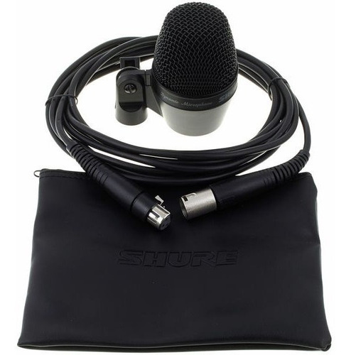 Microfono Shure Pga52-xlr Para Bombo De Bateria Con Cable