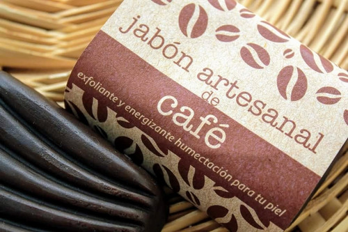 Jabón Artesanal De Café 100g