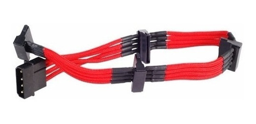 Extensor De Cable Poder Molex A 4 Sata Silverstone