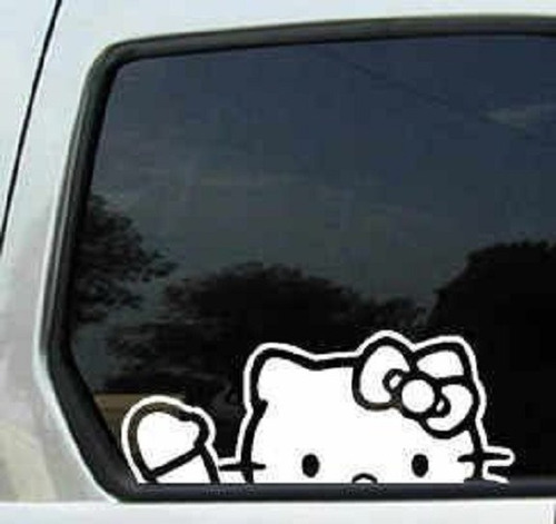 Vinil Para Auto Hello Kitty