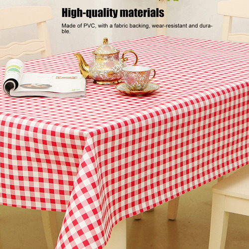 Mesa De Comedor Impermeable A Prueba De Aceite Con Estampado