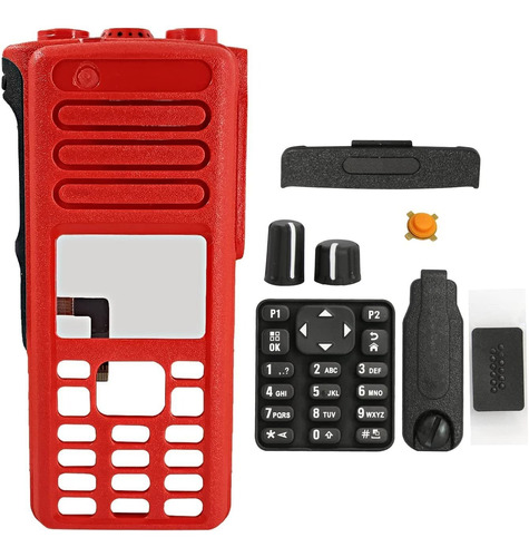 Kit Reparacion Funda Carcasa Para Xir Radio Rojo