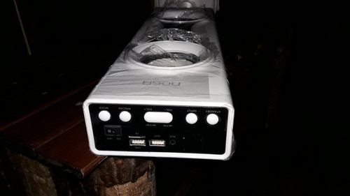 Torre De Sonido Bluetooth Nuevo Noga Led Usb Sd Fm Ngs-minil