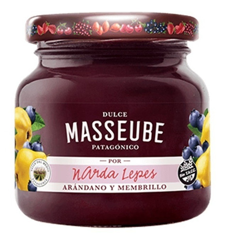 Dulce Natural - Arándano Y Membrillo - Masseube - 282g